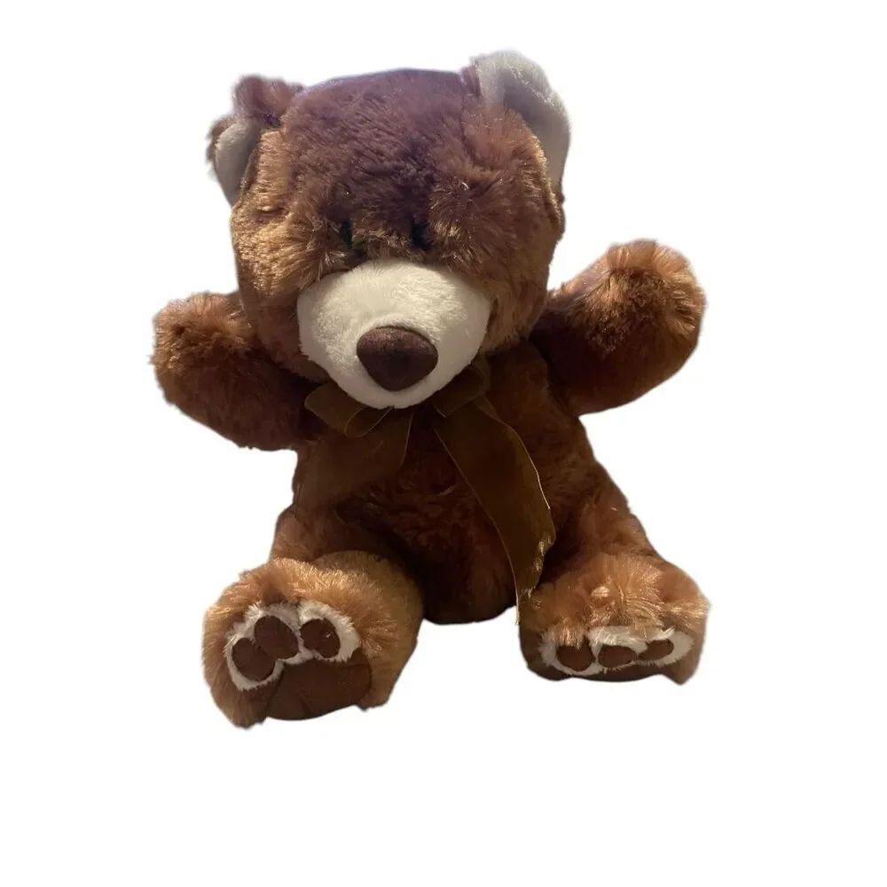 Dan Dee Collectors Choice Teddy Bear Bow Tie Stuffed Animal Plush Toy 11"